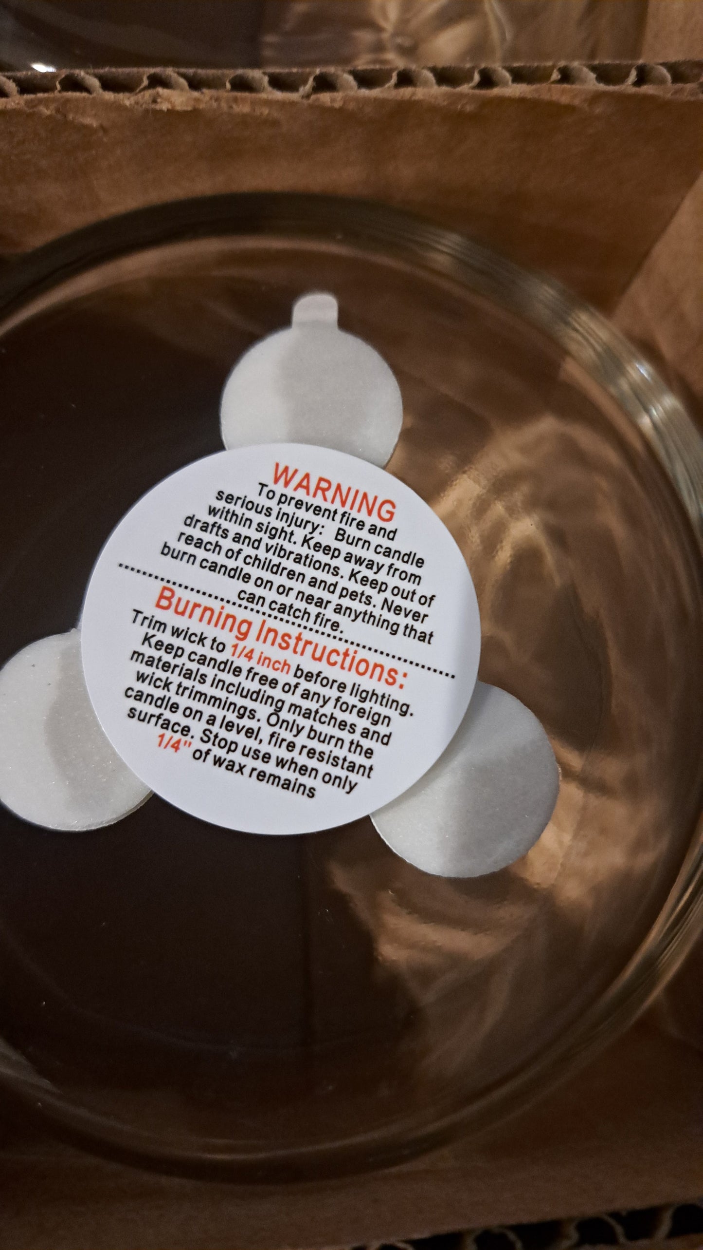 Peaceful Three Wick Affirmation Candle "TODAY I INVITE STILLNESS INTO MY LIFE"